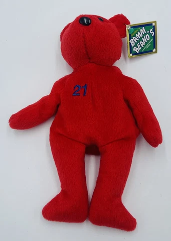 Bamm Beano's SAMMY SOSA #21 Red Beanie Baby Cover