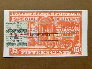 1983 5c Motorcycle 1913  1899 KMC Venture First Day Cover