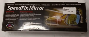 Prime Products SPEEDFIX Towing Mirror Clamp-on 1 pk 30-0101 Black NIB - Bild 1 von 4