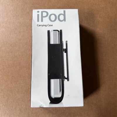 Apple Soft Nylon Carrying Case with Belt Clip for iPod 4th Gen (M9603G/A) SEALED - Image 1 of 4