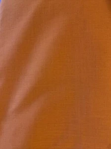 17 1/2 Yard Bolt Solid Orange Colored Cotton Blend Broadcloth Quilting Fabric - Picture 1 of 1