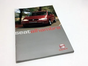 1999 2000 Folleto SEAT Alhambra - Imagen 1 de 1