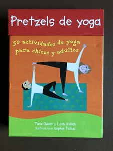 Pretzels de Yoga: 50 Actividades de Yoga Para Chicos Y Adultos Cards In Case - Picture 1 of 4