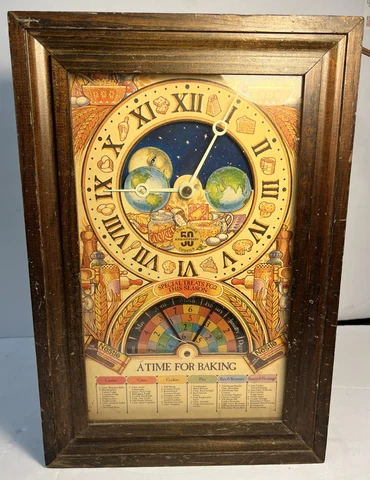 Nestle A Time for Baking Clock Toll House Cookies 50th Anniversary 1979 Cover