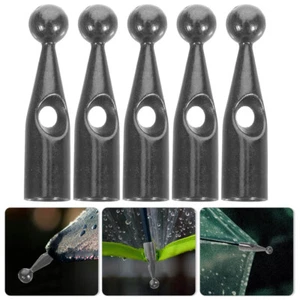 10Pcs Umbrella Tail Beads Replacement Umbrella Beads Metal Umbrella Tail Beads - Picture 1 of 12