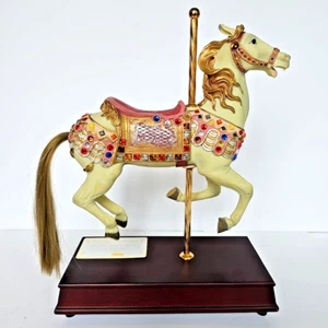 The San Francisco Music Box American Treasures Carousel Horse Collection M1073 - Picture 1 of 12