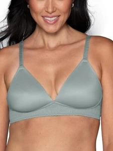 Vanity Fair Effortless Go To Wireless Bra 77164 Soft Balsam Bra 42D NWT - Picture 1 of 5