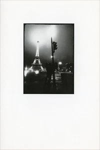 Romantic LOVE Card, Couple Kiss Paris France Eiffel Tower by Carlton Cards +✉ - Picture 1 of 5