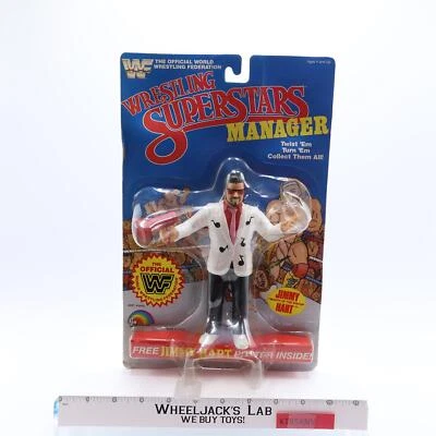 Jimmy Hart WWF Wrestling Superstars LJN 1985 Titan Sports NEW MOSC SEALED - Image 1 of 4
