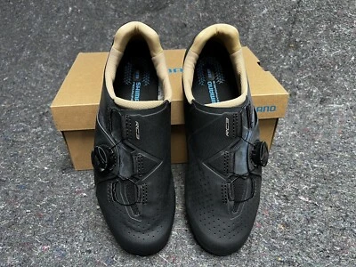 Zapatos de ciclismo de carretera Shimano RC negros SH-RC300W bicicleta para mujer talla 7 Foto 1 de 4