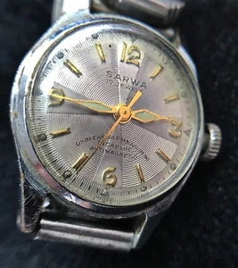 SELTENE VINTAGE DAMEN SWISS SARWA ARMBANDUHR LÄUFT - Bild 1 von 5