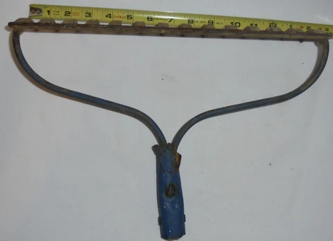 Vintage Iron,  Garden Rake > Coat Rack Kitchen Antique Farm Old Tool Tools Cover