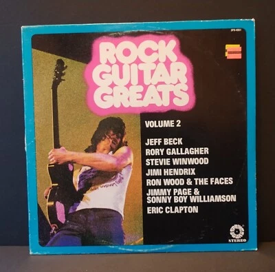 ROCK GUITAR Vol 2 Beck,Gallagher,Winwood,Hendrix,Wood,Page,& Clapton - Image 1 of 4