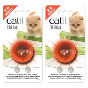 Catit Fireball Motion Activated Interactive Light Up Cat Ball Toy Senses 2.0 - Picture 1 of 5