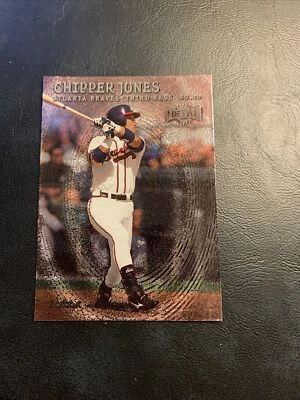 Cb8 #24 Chipper Jones Atlanta Braves 2000 Skybox Metal ☼ Foto 1 de 2