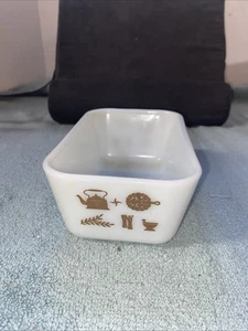 Vintage Pyrex frühe amerikanische 1,5 Pint Kühlschrank Schüssel 502 ohne Deckel SCHÖN & SAUBER! - Bild 1 von 4