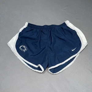 Nike Dri-Fit Penn State Nittany Lions Lined Running Shorts Girl’s XL Blue -4405 - Picture 1 of 20