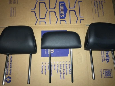 Juego reposacabezas trasero segundo asiento Honda Cr-V 2023-2025 cuero negro S fabricante de equipos originales de fábrica Foto 1 de 4