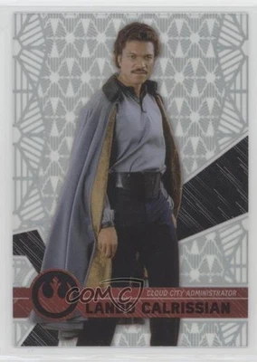 2017 Topps Star Wars High Tek Form 1 Pattern 2 Lando Calrissian #18 a2v - Image 1 of 3