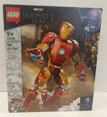 LEGO 76206. Marvel: The Infinity Saga: Iron Man Figure. NEW In Box.  - Image 1 of 4