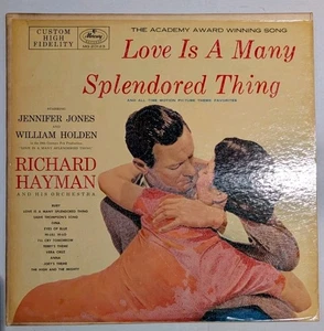 HAYMAN - Love is a Many Splendored Thing LP 1956 Mercury MG20123 Vinyl * VG+ - Picture 1 of 8