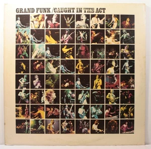 Grand Funk Railroad Caught in the Act Double LP 1975 [Capitol R-224296] - Imagen 1 de 13