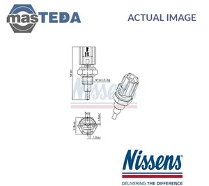 207098 COOLANT TEMPERATURE SENSOR GAUGE ENGINE NISSENS FOR CITROËN C1 II,C1 - Bild 1 von 5