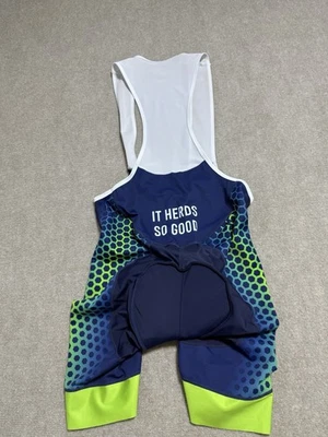 2XL PRIMAL EVO 2.0 Mens Cycling Bib Shorts Padded Compression Marathon EUC - Image 1 of 4