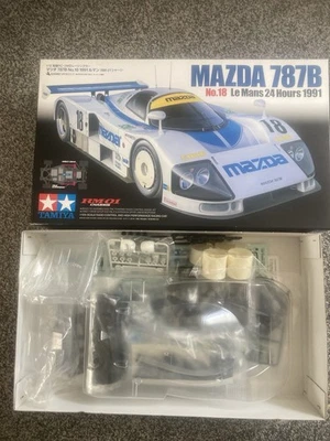 NEW UNBUILT KIT TAMIYA VINTAGE 1/12 58555 RM-01 RM01 RC MAZDA 787B GROUP C CAR - Image 1 of 4