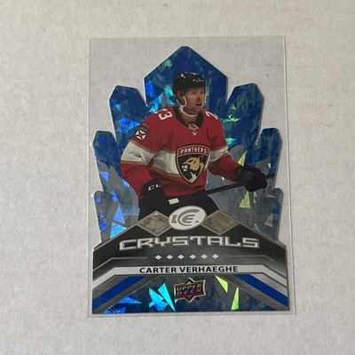 2021-22 UD Ice Crystals Carter Verhaeghe #IC-23 Panthers - Image 1 of 2