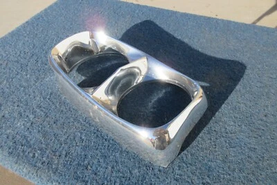 1966 Ford LEFT HEAD LIGHT BEZEL Good used original Custom Galaxie 500 Foto 1 de 4