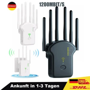 Répéteur WiFi 1200Mbps Routeur Gamme Wifi Signal Amplificateur Access Point Booster - Photo 1/19