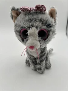 TY Beanie Boos KIKI Katze 6 Zoll Plüschtier Stofftier - Bild 1 von 6