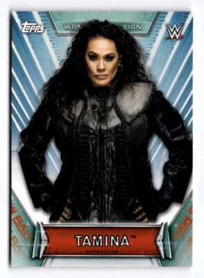 2019 Topps WWE Women's Division Tamina 15 WWF - Image 1 of 2