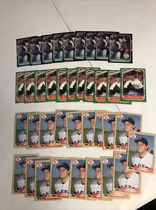 1987 Topps(18)#340,87 Fleer Star Stickers(11)#24 & 87 Donruss(9)Roger ClemensLot - Picture 1 of 10