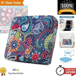 Printed Couch Cushion Covers, Stretch Sofa Cushion Covers Replacement, Non-Sl... - Picture 1 of 9