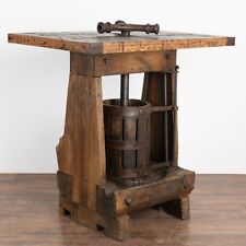 Standing Bar Wine Tasting Table from Old Wine Press, Hungary circa 1900