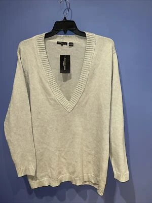 3 suéteres para mujer con cuello en V, 100 % algodón, verde, Jeanne Pierre, nuevo con etiquetas $64 Foto 1 de 4