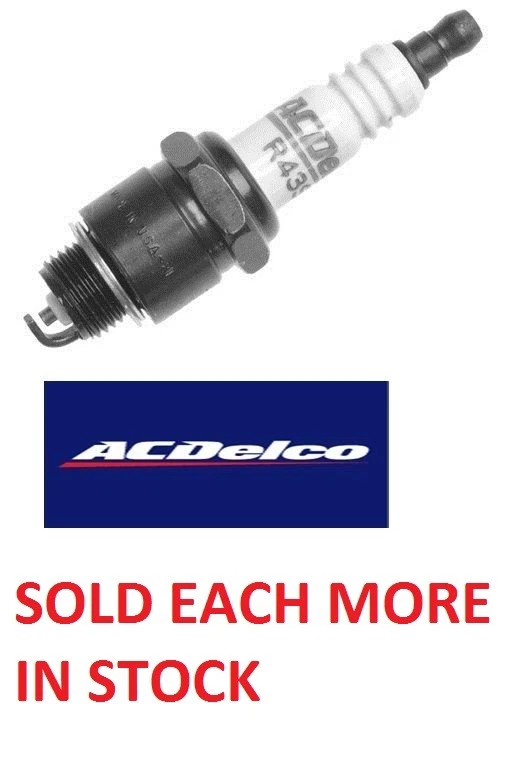   DELCO SPARK PLUGS Avanti Bristol Checker Land Cruiser Vauxhal Victor 8 件 — 第 1/1 张图片
