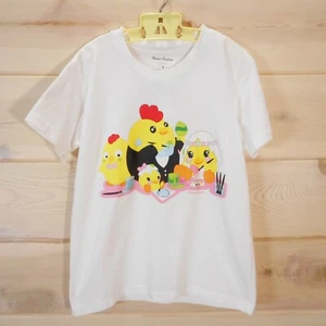 Moriah Elizabeth Merch T-Shirt Size Youth Large White Easter Chicken Family - Picture 1 of 10