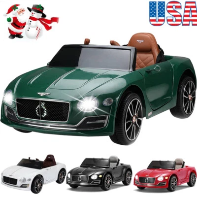 LICENSED Bentley Style Kids Ride On Car Battery Powered Electric Toy Remote 12V - Image 1 of 4