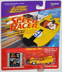 Johnny Lightning Speed Racer Shooting Star Racer X & Filmstrip #40 MOC 1997 351 - Picture 1 of 2