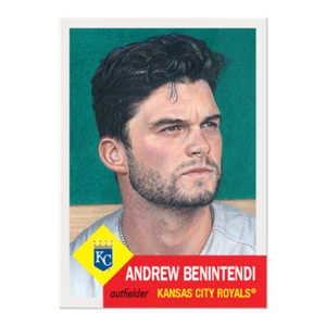2022 TOPPS MLB LIVING SET #496 ANDREW BENINTENDI - KANSAS CITY ROYALS - Picture 1 of 2