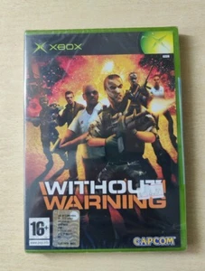 WITHOUT WARNING XBOX CLASSIC PAL ITALIANO NUOVO SIGILLATO PAL RARO - Imagen 1 de 2