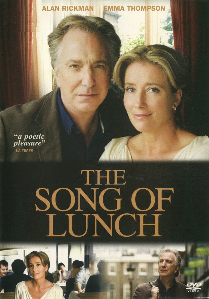 DVD The Song Of Lunch (2010) Alan Rickman, Emma Thompson, Niall MacCormick dir - Image 1 of 1