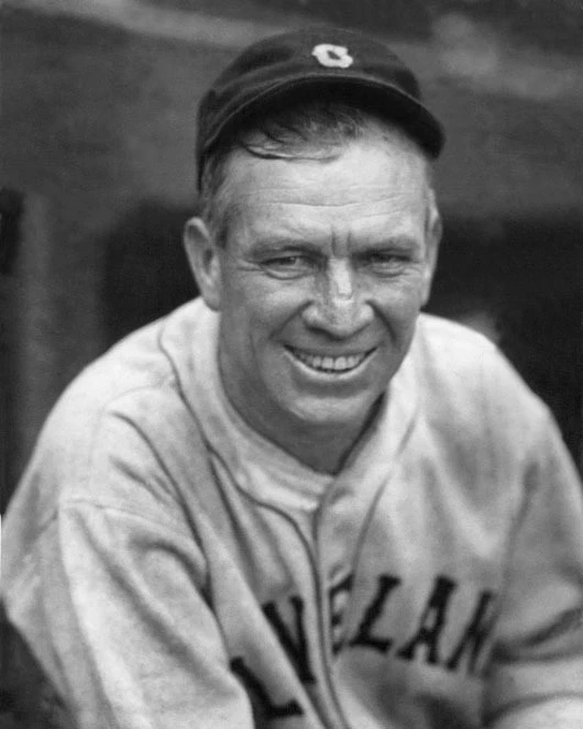 Póster de béisbol brillante con impresión fotográfica de 8x10 de los Cleveland Indians TRIS SPEAKER PATIO 37 Foto 1 de 1