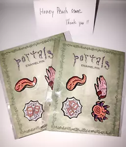 Juego de prendedores esmaltados Melanie Martinez portales de criaturas nuevo mercancía rara oficial - Imagen 1 de 2