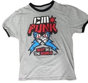 Camiseta CM PUNK Mujer XL "Mejor del Mundo" AEW Pro Wrestling - Imagen 1 de 5