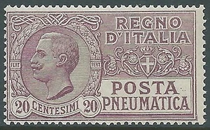 1925 REGNO POSTA PNEUMATICA 20 CENT MNH ** - E82 - Picture 1 of 1