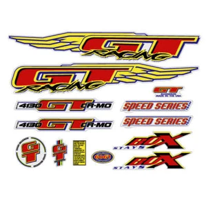 GT - 1998 Speed Series Team - Clear decal set - Old school bmx - Picture 1 of 1